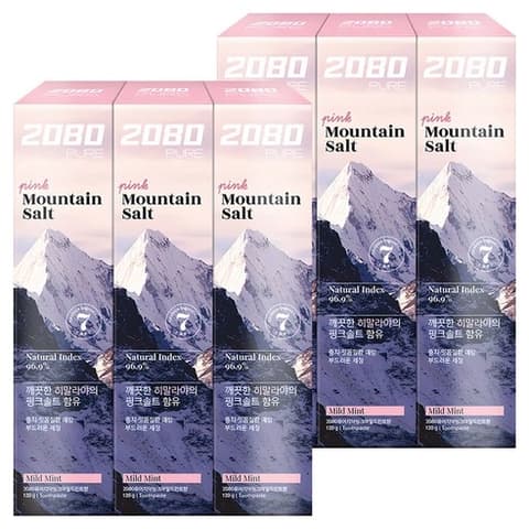 Pure Mountain Salt Toothpaste [Pink Mild Mint], 120g