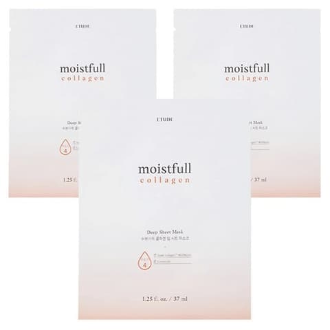 Moistfull Collagen Deep Sheet Mask, 3ea