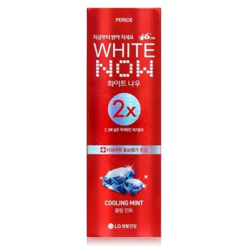 46cm White Now Cooling Mint Toothpaste, 120g