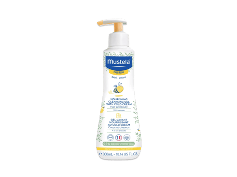 Nourishing Cleansing Gel with Cold Cream and Beeswax, 300ml, 1pack