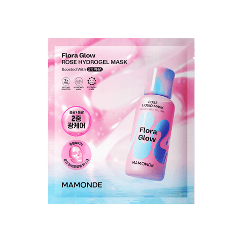Rose Hydrogel Mask, 5ea, 1pack
