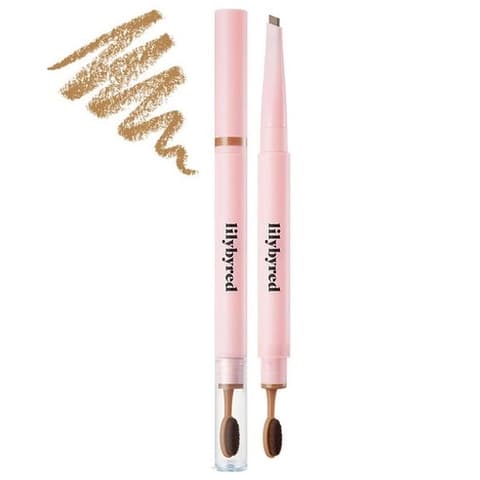 Hard Flat Brow Pencil, 0.17g, 01 Light Brown, 1pack