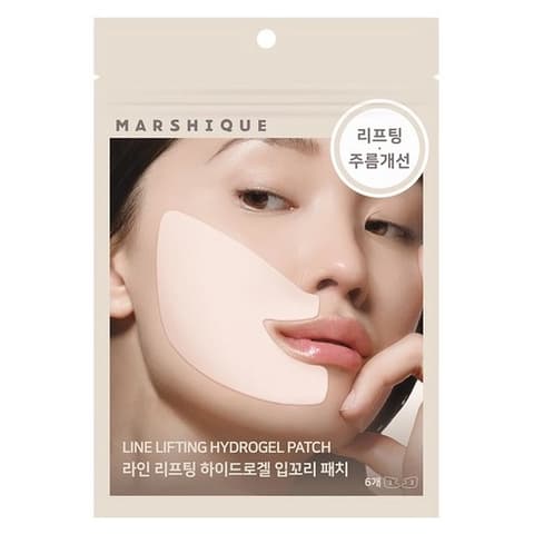 Line Lifting Hydrogel Patch, 6ea, 1pack, 6ea (Left 3 + Right 3)