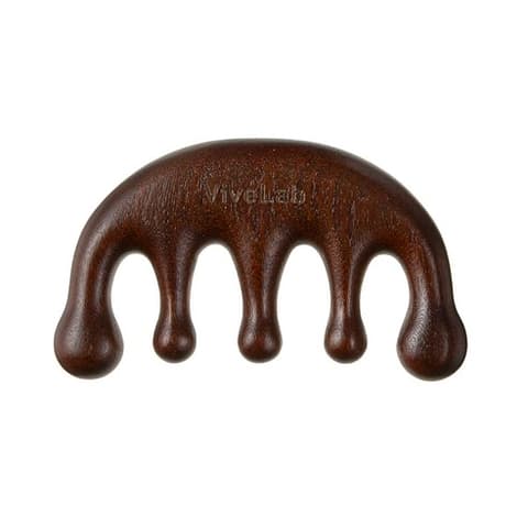Scalp Wood Gua Sha, 1ea