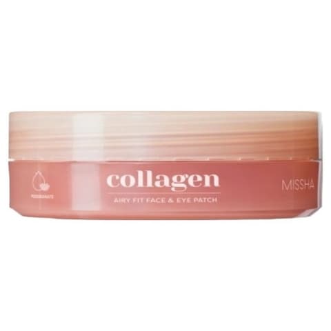 Airyfit Collagen Lifting Face & Eye Patch, 60ea, 1pack