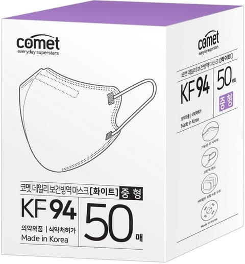 Daily Protective Mask [White], 50ea, 1pack