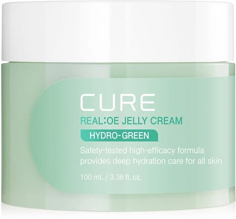CURE Real Aloe Jelly Cream, 100ml, 1pack