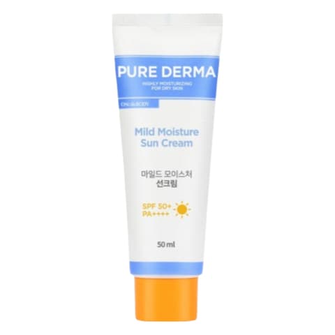 Mild Moisture Sun Cream [SPF50+/PA++++], 50ml, 1pack