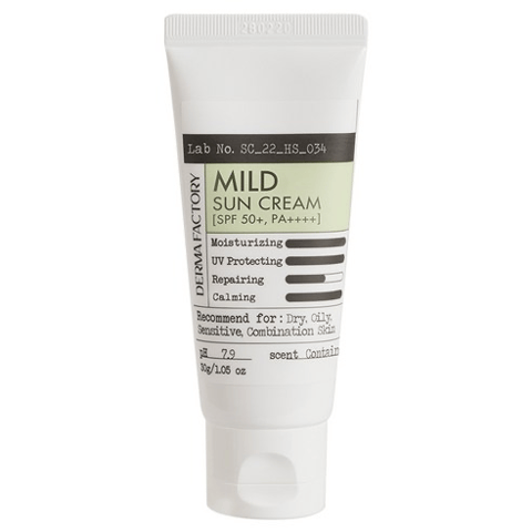 Mineral Sunscreen Mild Sun Cream [SPF50+/PA++++], 30g