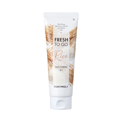 Fresh To Go Rice Foam Cleanser, 170ml, 1pack