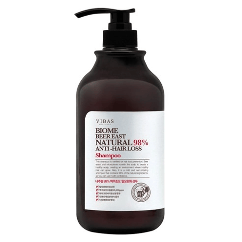 Biome Beer Yeast Anti-Hair Loss Shampoo, 1000g, 1pack