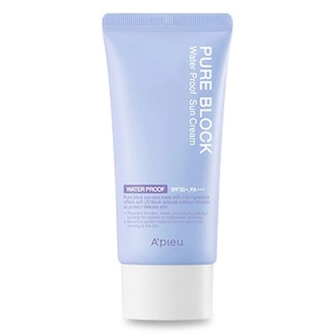 Pure Block Natural Waterproof Sun Cream, 50ml