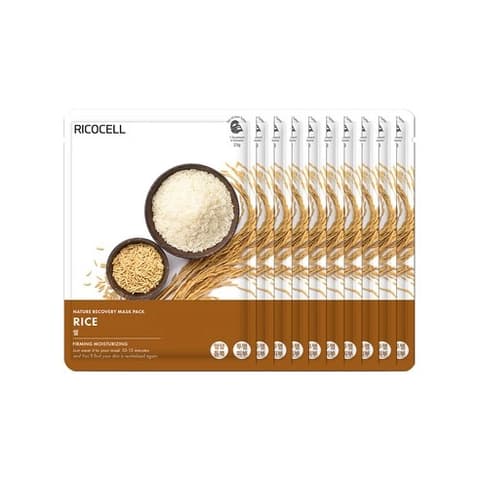 Nature Recovery Sheet Mask [Rice], 10ea