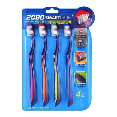 Smart Care Toothbrush, 4ea