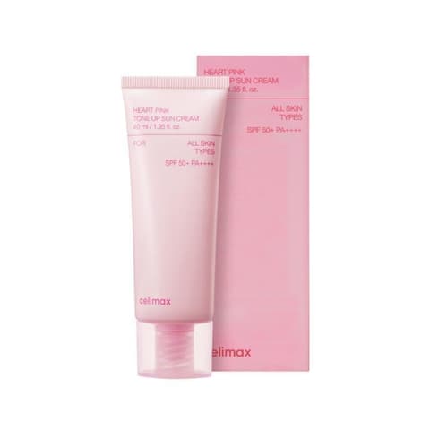Heart Pink Tone Up Sun Cream [SPF50+/PA++++], 40ml, 1pack