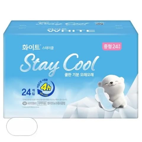 Stay Cool Sanitary Pad Medium, 24ea+24ea+24ea