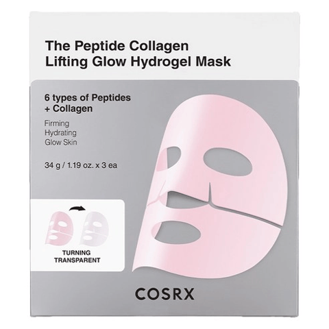 The Peptide Collagen Lifting Glow Hydrogel Mask, 3ea, 1pack