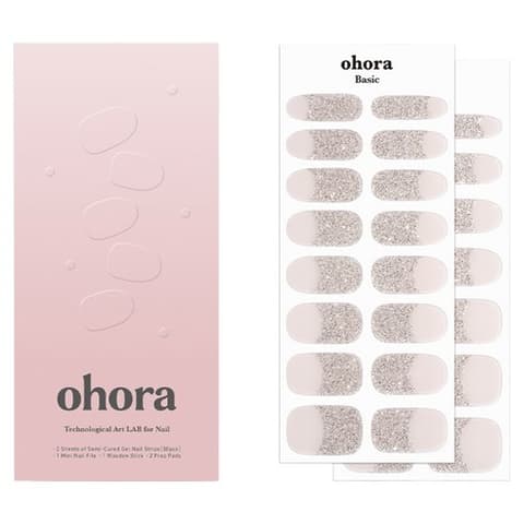 Semi Cure Gel [Nail], N Starlight French, 1pack, 30ea