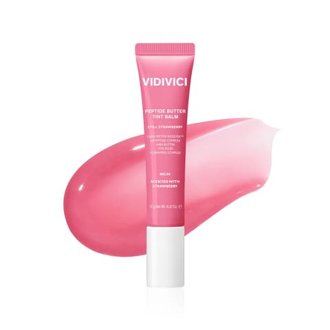 Peptide Butter Tint Balm, 12g, 04 Still Strawberry, 1pack