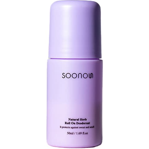 Natural Herb Roll-On Deodorant, 50ml,  Unscented, 1pack