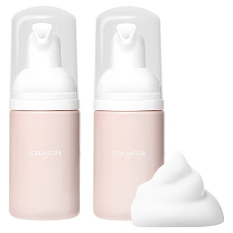 Organic Baby Bottom Cleanser, 30ml+30ml
