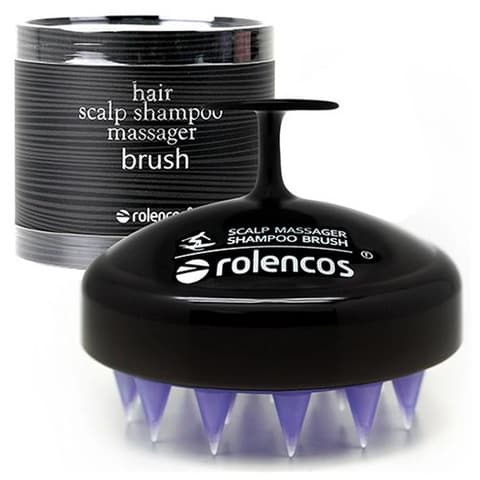Shampoo Brush, Silver, 1pack, 1ea