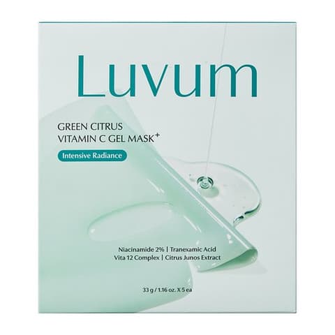 Green Citrus Vitamin C Gel Mask+, 5ea