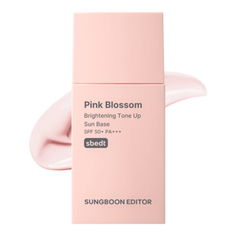 Pink Blossom Brightening Tone-Up Sun Base [SPF50+/PA+++, 30ml+30ml