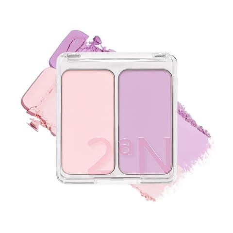 Dual Cheek, 9g, 01 Cotton Candy Violet, 1pack