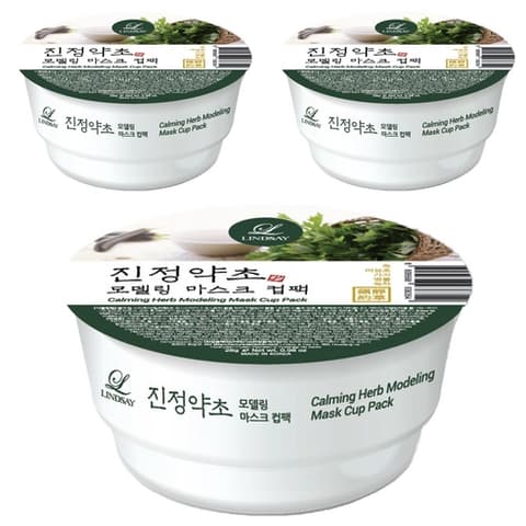 Modeling Mask Cup Pack [Soothing Herbal], 28gx3ea, 1pack