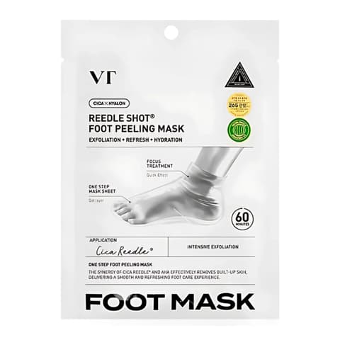 Reedle Shot Foot Peeling Mask, 3ea