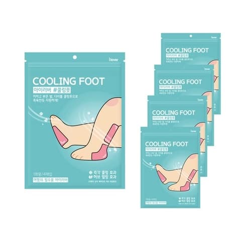Cooling Foot Patch, 4ea