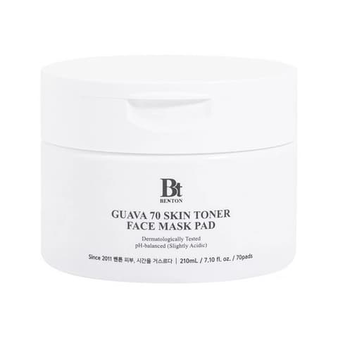 Guava 70 Skin Toner Soothing Pad Pack, 70ea, 1pack