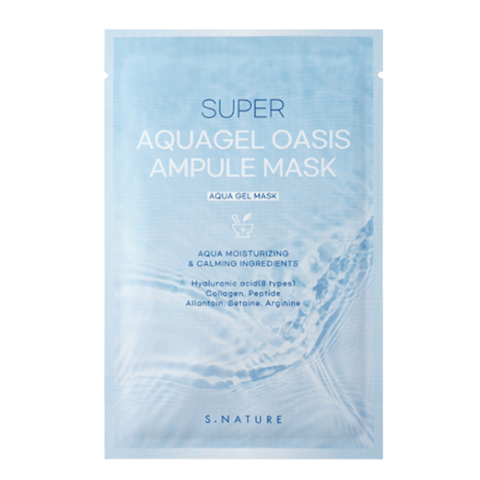 Super Aqua Gel Oasis Ampoule Mask, 5ea