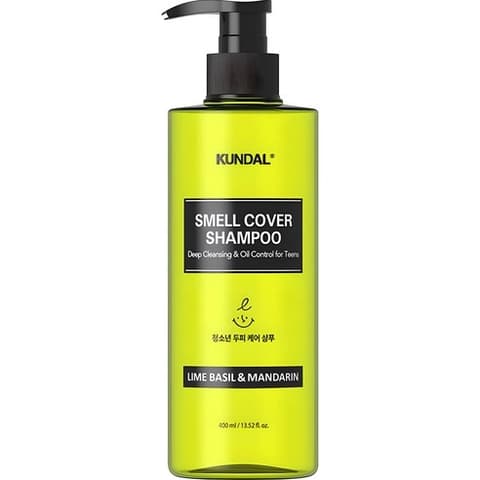 All Day Smell Cover Youth Shampoo [Lime Basil & Mandarin], 400ml, 1pack