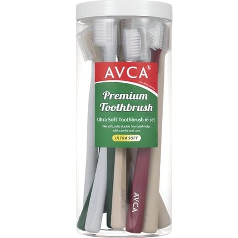 Small Toothbrush with Ultra-fine Bristles, 16ea