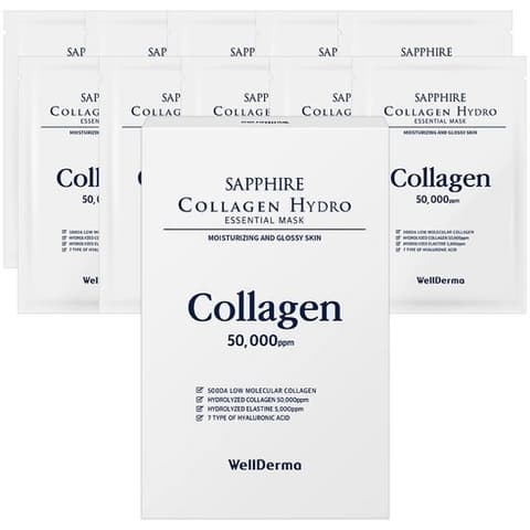 Sapphire Collagen Hydro Essential Mask, 10ea, 1pack