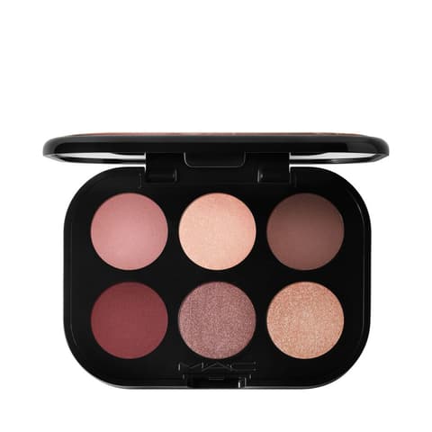 Connect in Color Eye Shadow Palette X6, 6.25g, Embedded In Burgundy, 1pack