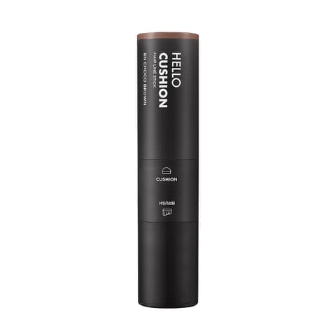 Hello Cushion Hair Line Stick, 2.5g, 6N Choco Brown, 1pack