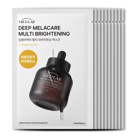 Deep Mela Care Multi Brightening Mask, 10ea