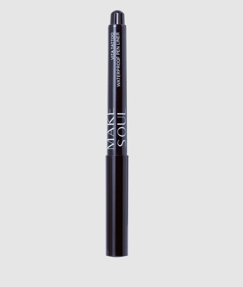 Vita Tattoo Waterproof Pen Liner, 0.65g, Black, 1pack