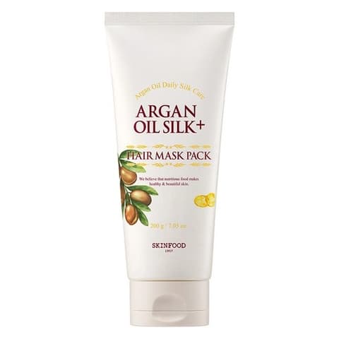 Argan Oil Silk Plus Hair Mask Pack, 200g