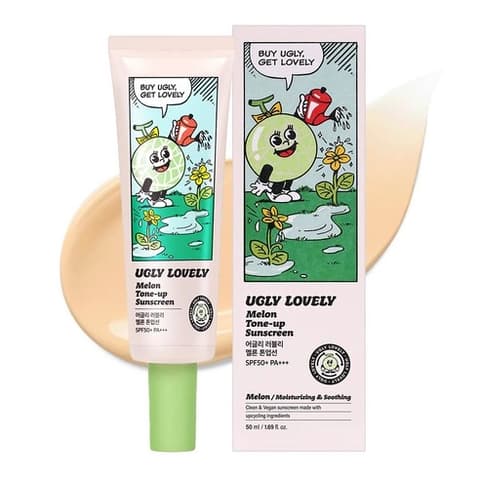 Melon Tone-Up Sun Cream [SPF50+/PA+++], 50ml, 1pack