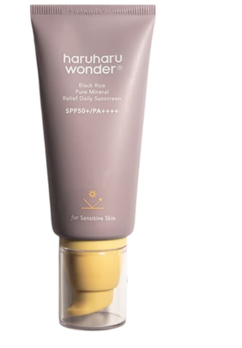 Black Rice Pure Mineral Relief Daily Sunscreen, 50ml