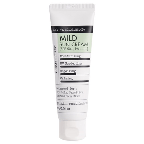 Mineral Sunscreen Mild Sun Cream [SPF50+/PA++++], 50g