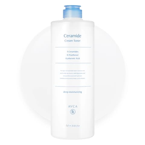 Deep Moisture Ceramide Cream Toner, 1000ml, 1pack