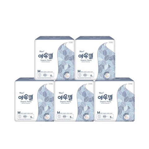 Organic Panty Liner Medium, 5eax5
