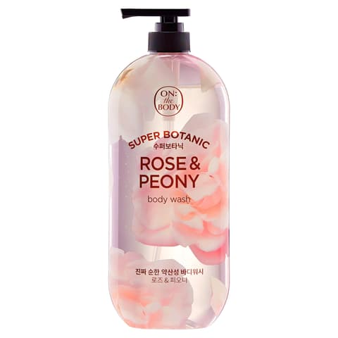 Superbotanic Rose & Peony Body Wash, 900g