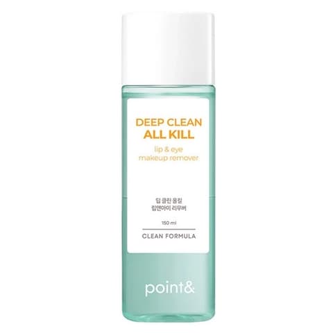 Deep Clean All Kill Lip & Eye Makeup Remover, 150ml, 1pack