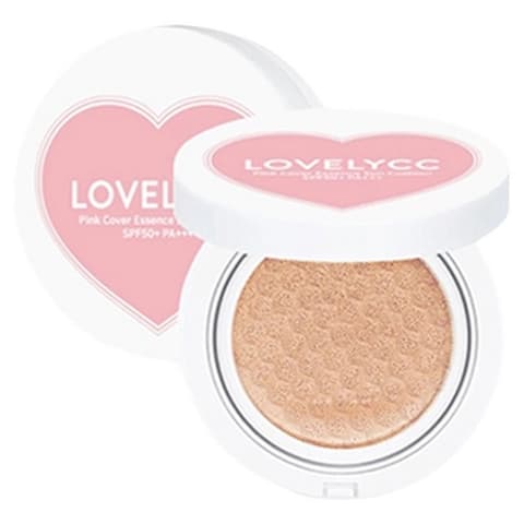 Pink Cover Essence Sun Cushion [SPF50+/PA+++], 15g, 1pack